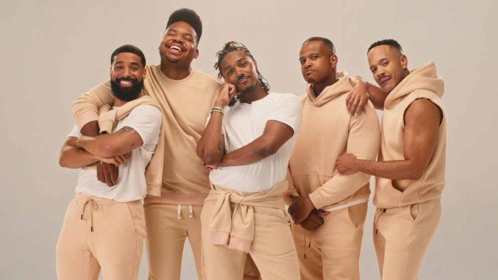 Dewayne Perkins and cast of I Swear We’re Friends