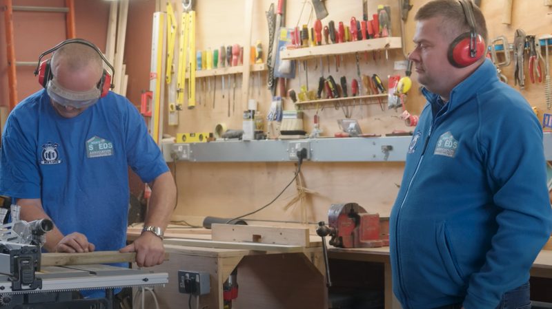 Members of the Kanturk Men’s Shed in Co. Cork