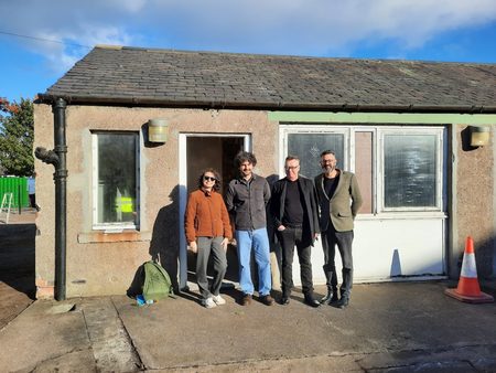 Members of the JUST-Systems team at Torry Men’s Shed